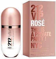 Парфюмированная вода Carolina Herrera 212 Vip Rose (edp 80ml)