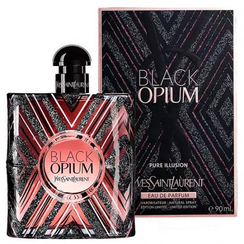 Парфюмированная вода Yves Saint Laurent Black Opium Pure Illusion (edp 90ml)