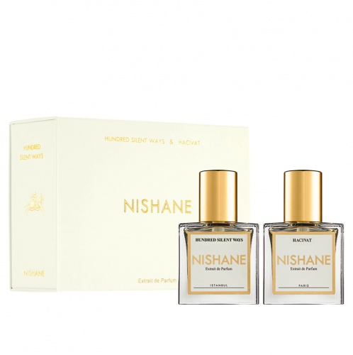 Набор Nishane Hacivat AND Hundred Silent Ways Extrait Duo Set для мужчин и женщин (оригинал)
