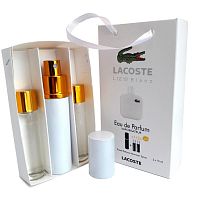 Набор с феромонами Lacoste Eau de Lacoste L.12.12 Blanc (3×15 ml)