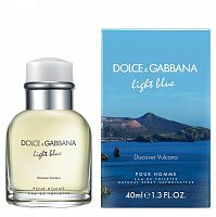 Туалетная вода DolceandGabbana Light Blue Discover Vulcano для мужчин (оригинал)