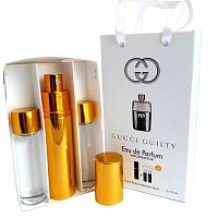 Набор с феромонами Gucci Guilty pour Homme (3×15 ml)