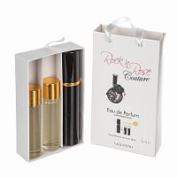 Набор с феромонами Valentino Rock'n Rose Couture (3×15 ml)