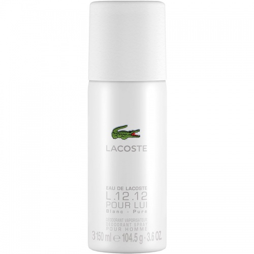 Дезодорант Lacoste Eau De L.12.12 Blanc для мужчин (оригинал)