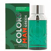 Туалетная вода Benetton Colors Man Green для мужчин (оригинал)