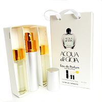 Набор с феромонами Armani Acqua di Gioia (3×15 ml)