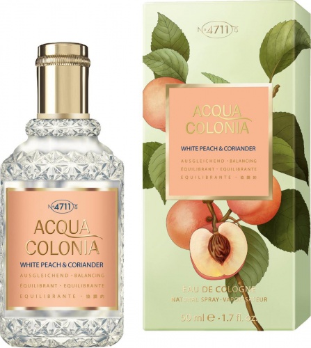Одеколон унисекс Maurer and Wirtz 4711 Acqua Colonia White Peach and Coriander (оригинал)