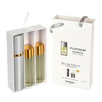 Набор с феромонами Chanel Egoiste Platinum (3×15 ml)