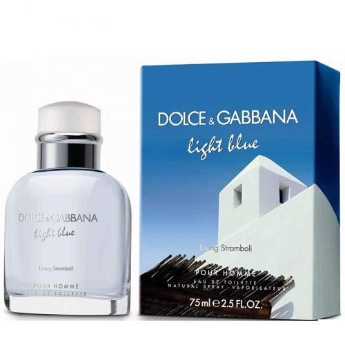 Туалетная вода DolceandGabbana Light Blue Living Stromboli Pour Homme для мужчин (оригинал)