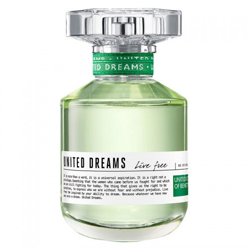 Туалетная вода Benetton United Dreams Live Free для женщин (оригинал)
