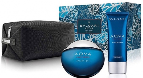 Набор Bvlgari Aqva Pour Homme Atlantiqve для мужчин (оригинал)